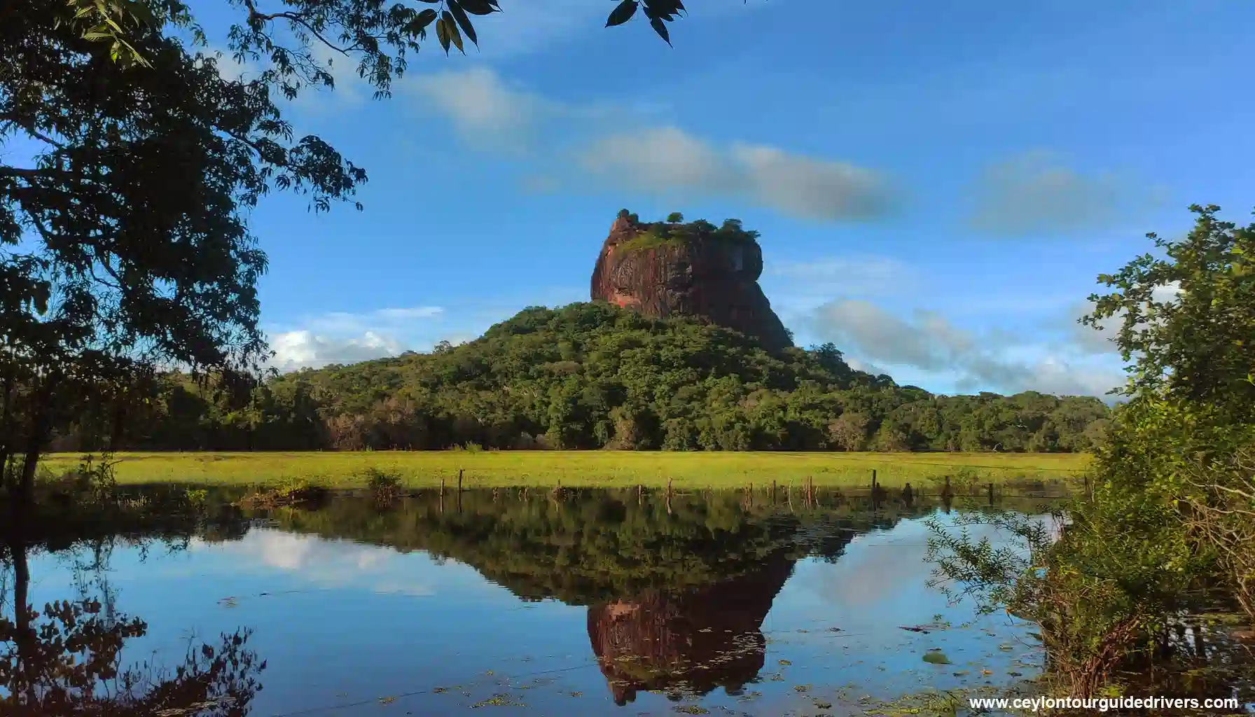 Sigiriya Rock Fortress in Sri Lanka, an ancient UNESCO World Heritage Site