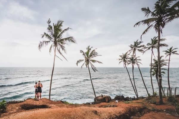 Beatiful view of coconut Tree Hill in Mirissa