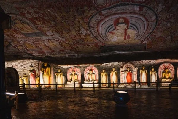 scenic view of Dambulla Cave Temple Image House