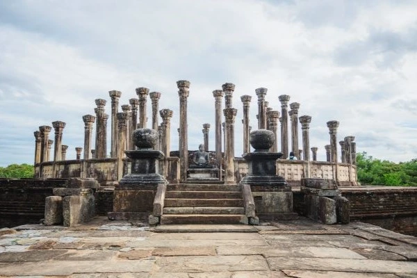 Medirigiriya Vatadageya at Polonnaruwa