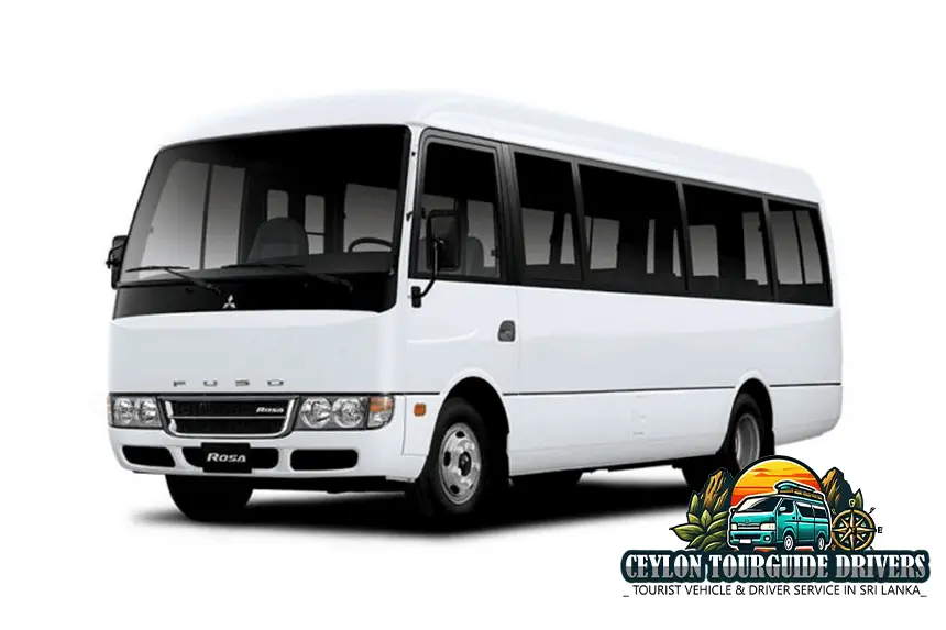 Mitsubishi rosa privet driver and car hire service from colombo