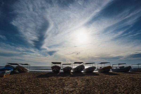 Evening view at Nilavely beach