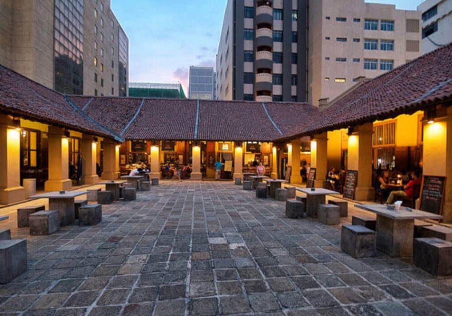 Dutch Hospital Shopping Precinct